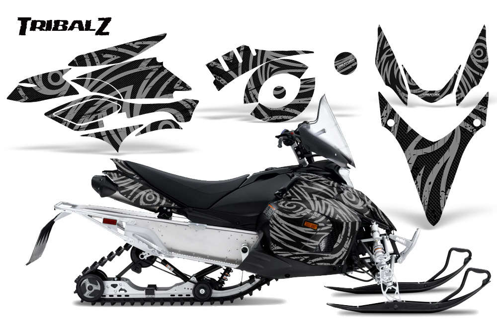 Yamaha Phazer Graphics TribalZ Silver